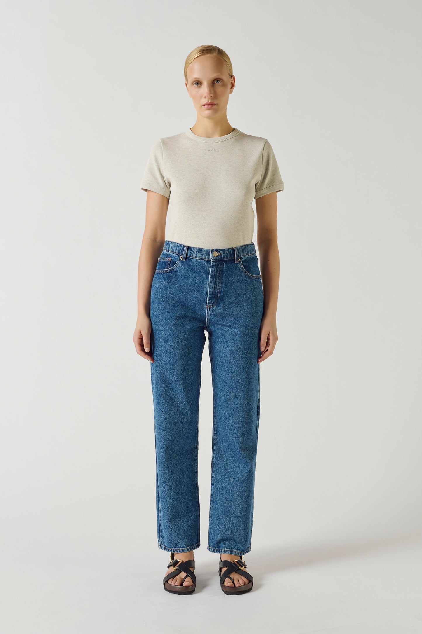 Jean Barnabe - Bleu - Denim - Femme