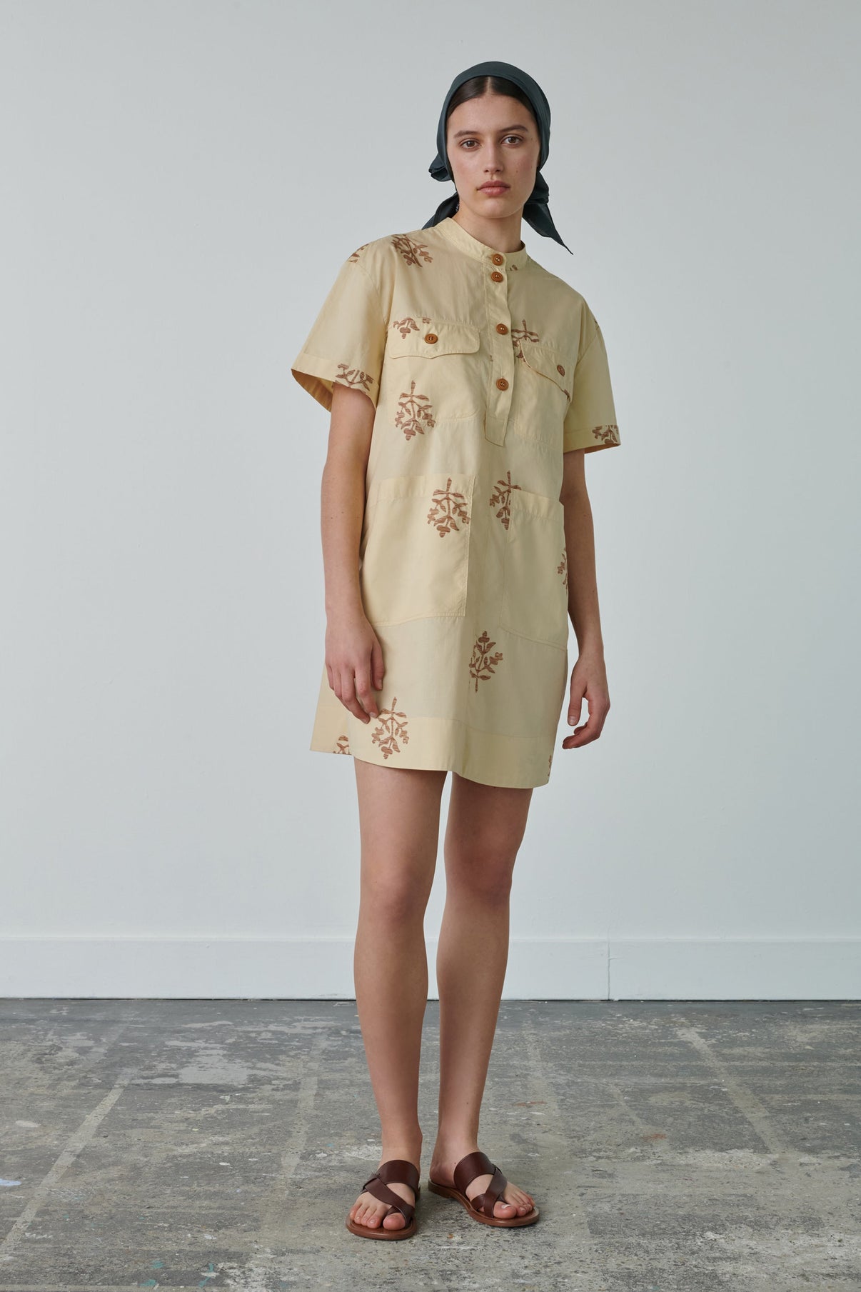 UNIQUE ORANGE DRESS vue 1