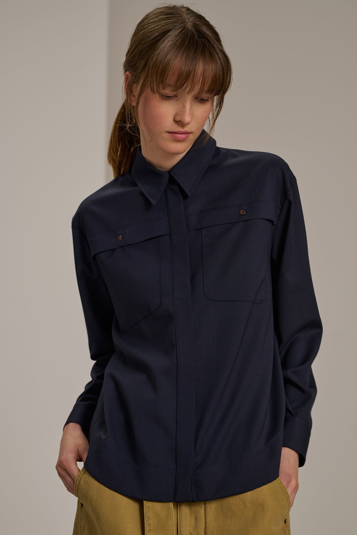 Chemise Carnac - Navy - Femme vue 1