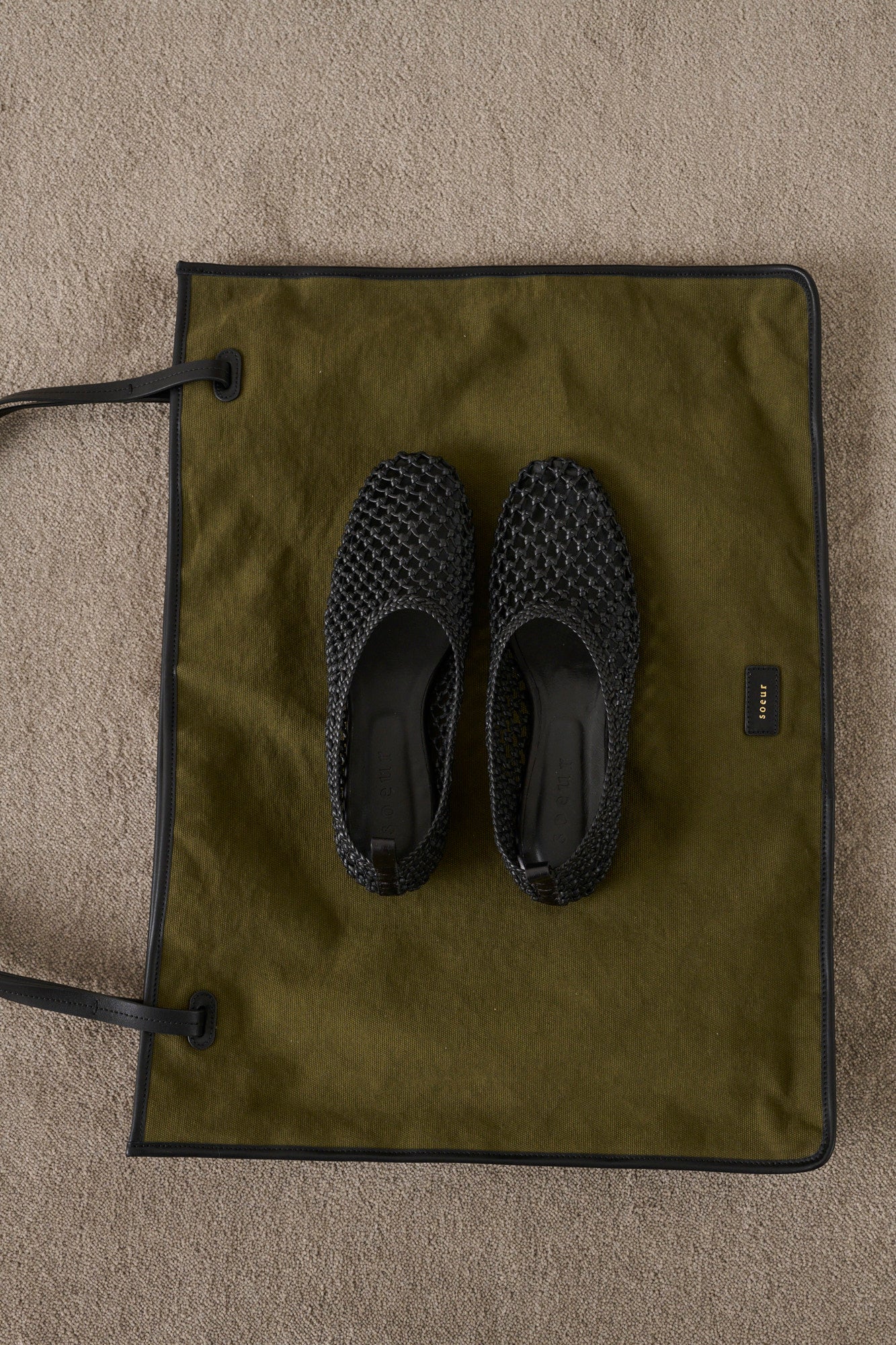 Ballerines Tosca - Noir - Cuir - Femme