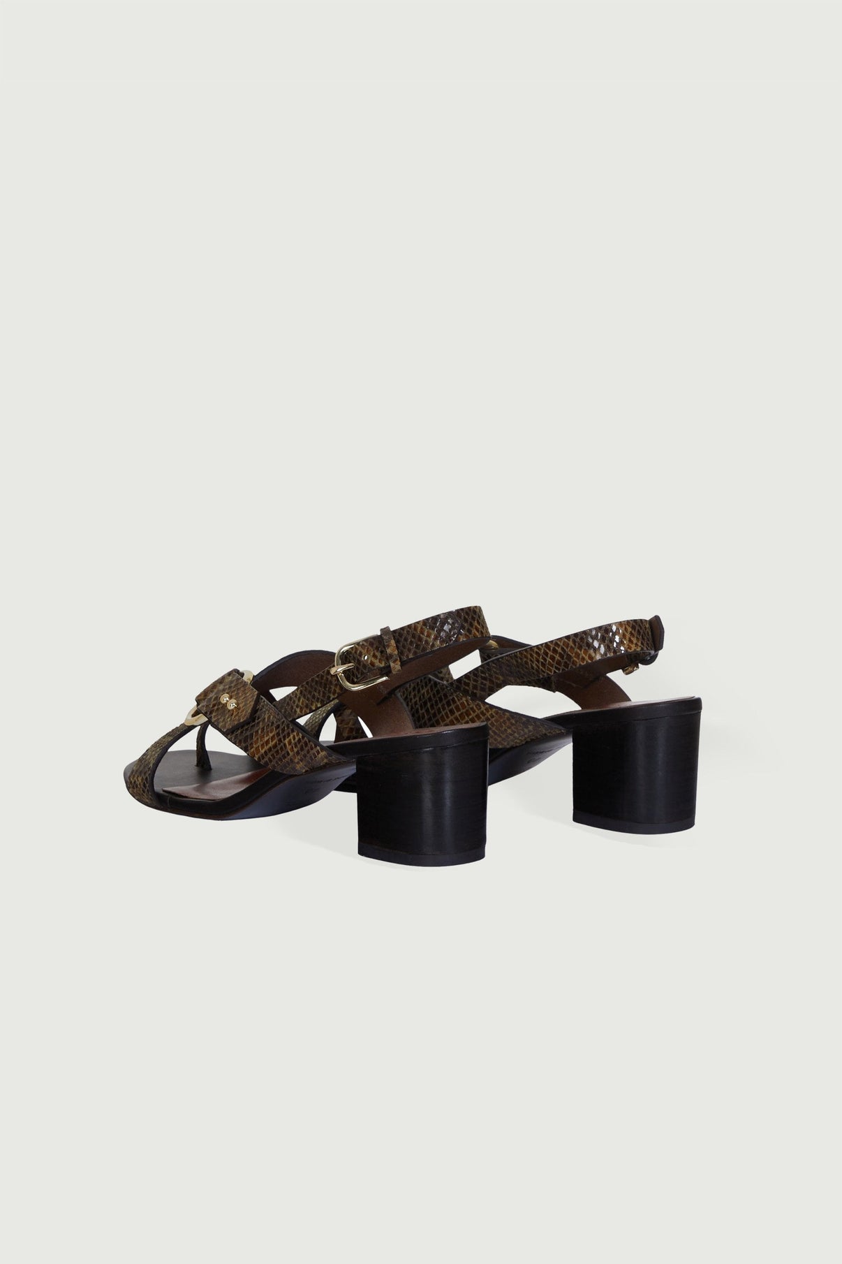 PYTHON FLORENTINE SANDALS vue 4