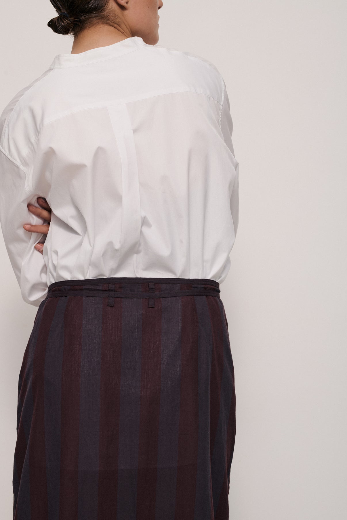 LA BURGUNDY GONNA SKIRT vue 4